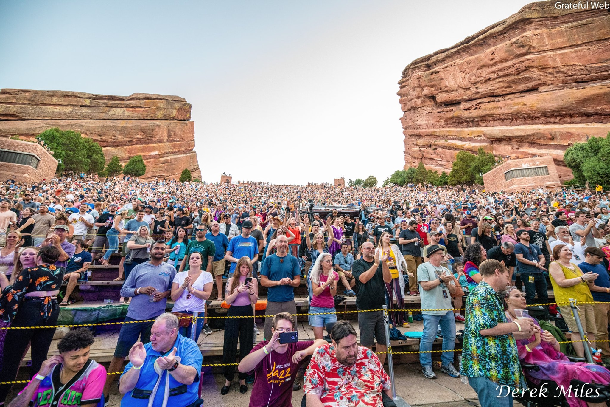 Motet crowd @ Red Rocks - photo by Derek Miles