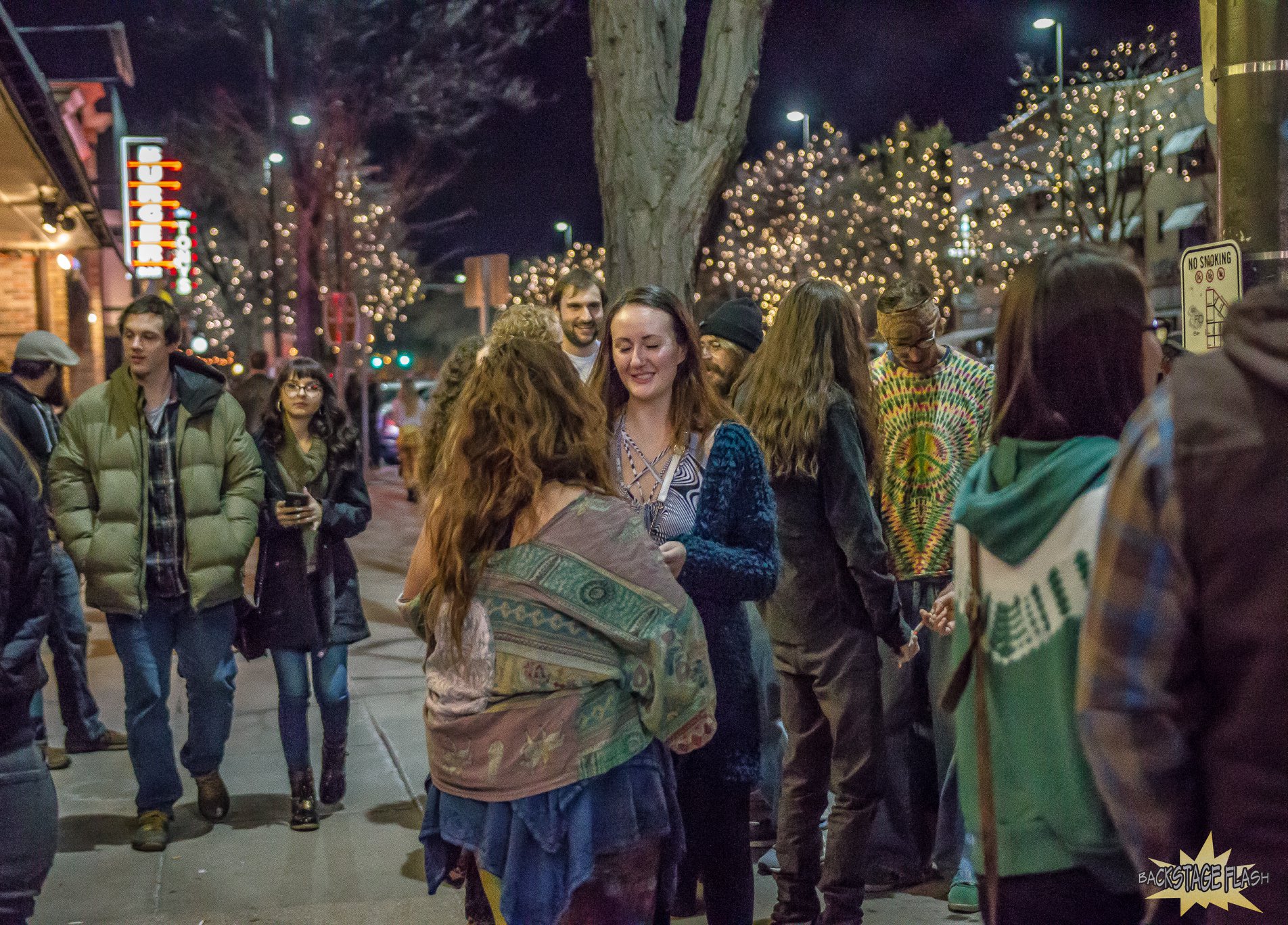 outside the Aggie Theatre