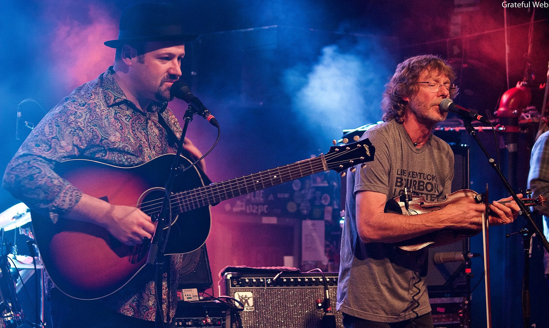 Steve Mougi & Sam Bush | Aggie Theatre