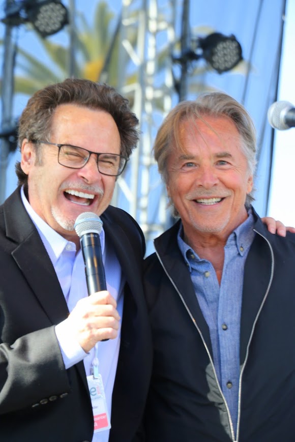 Dennis Miller & Don Johnson | photos by L. Paul Mann