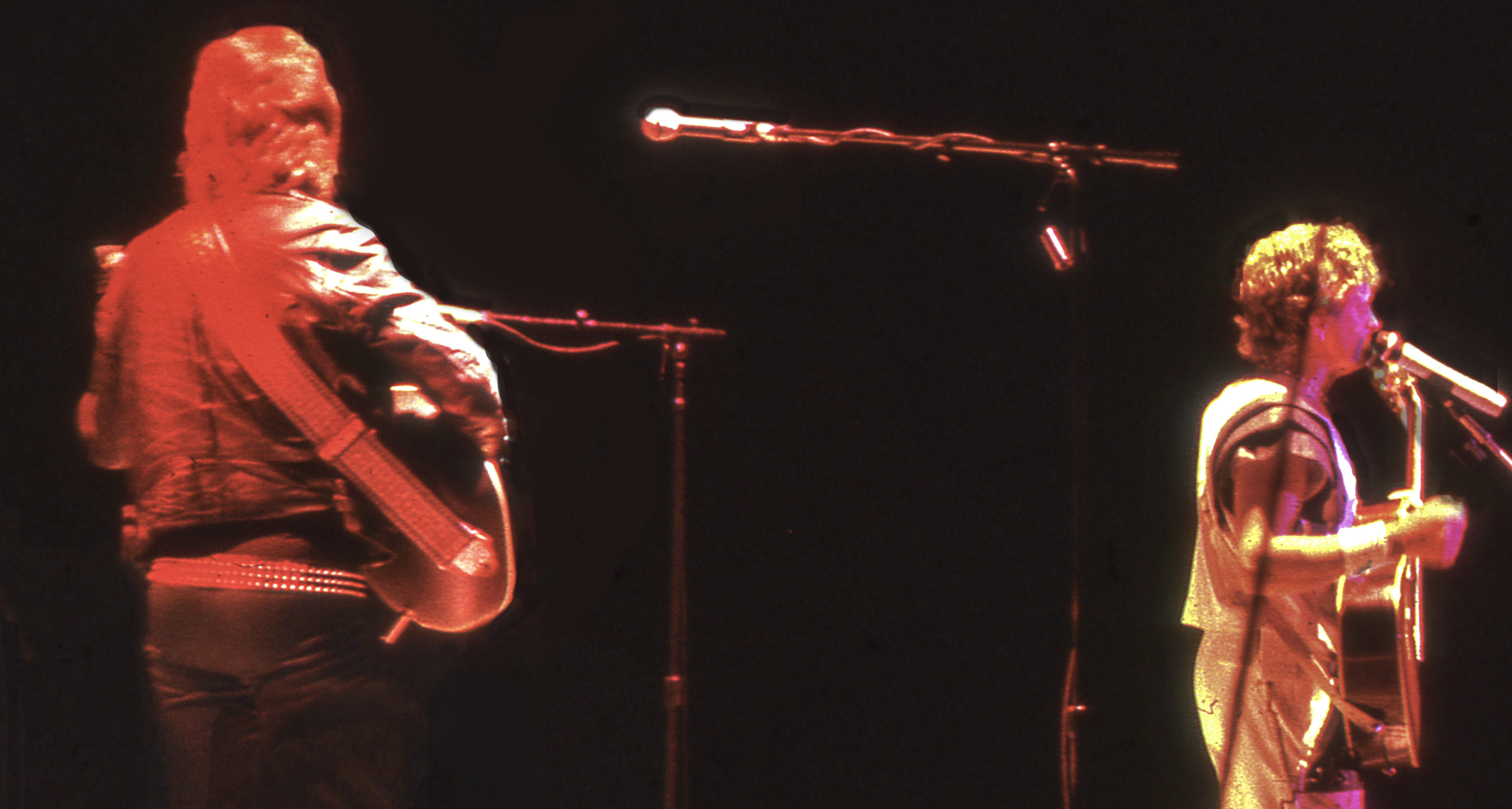 Trevor Rabin & Jon Anderson in an acoustic moment | Miami University, Oxford OH | Photo: Sam A. Marshall/Cincinnati OH