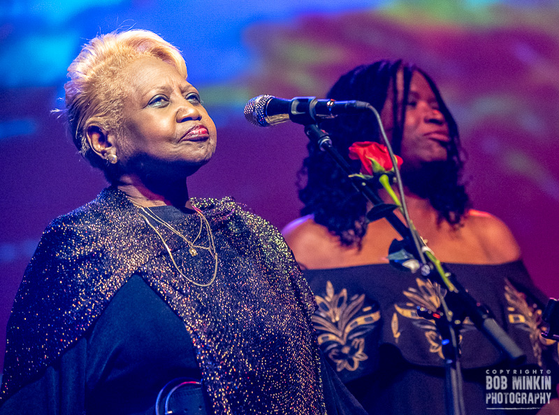 Gloria Jones & Jackie LaBranch | Warfield Theatre | San Francisco, CA | photo by Bob Minkin