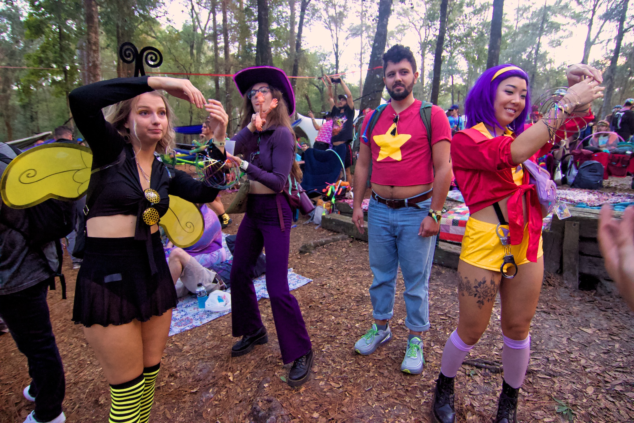 Campfire Stage Crowd | Hulaween 2021