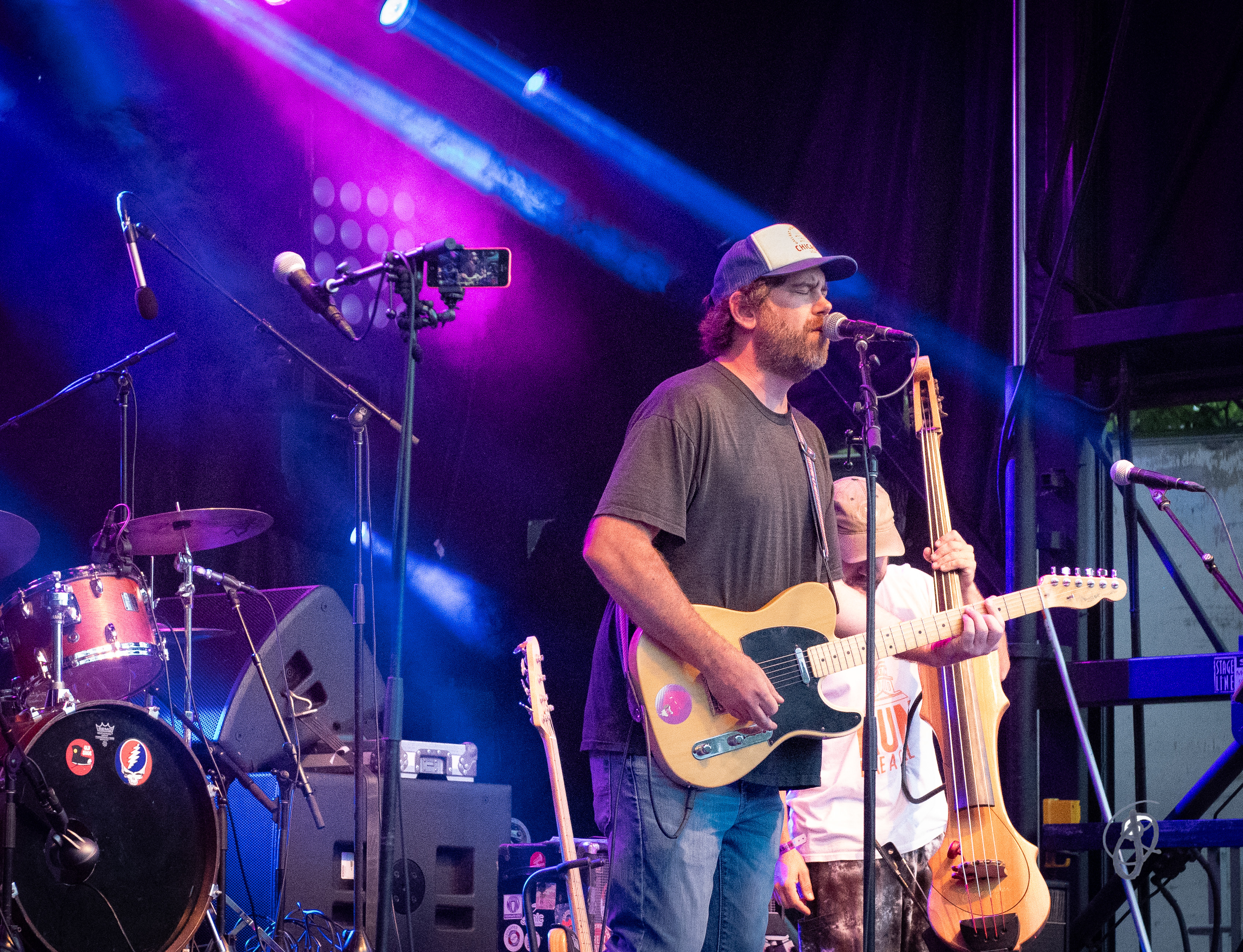 Matt Robinson, a purported festival producer who plays guitars and vocals for the obscure Old Shoe band