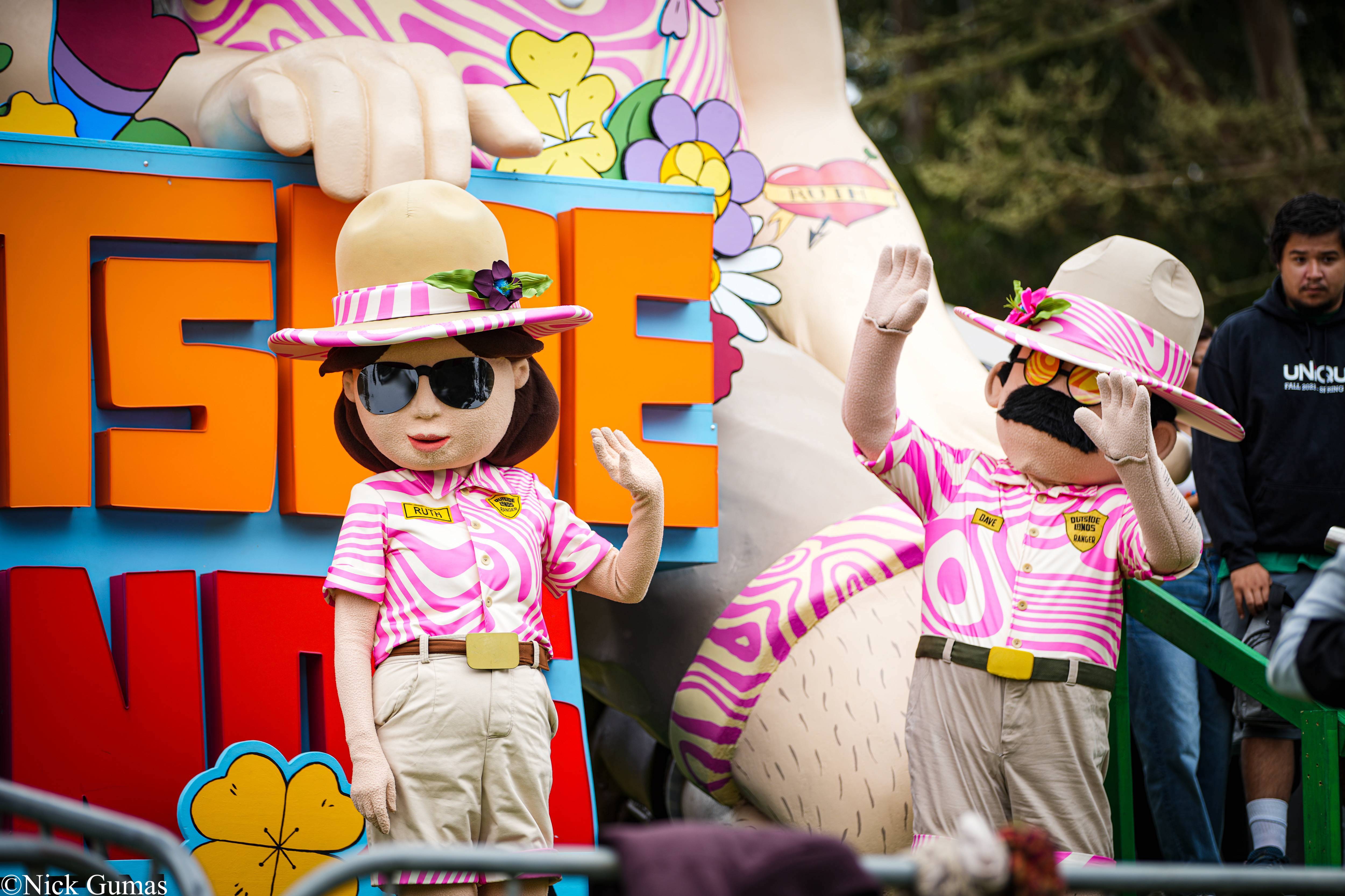 Rangers Dave and Ruth Say Hi | Outside Lands | San Francisco, Ca