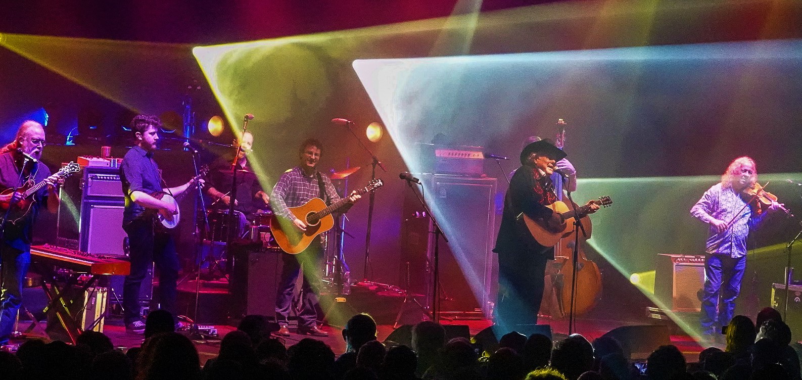 Peter Rowan with Railroad Earth