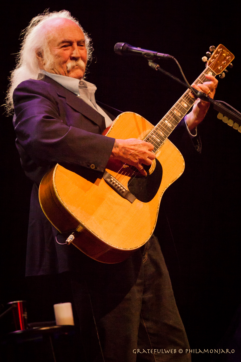 David Crosby - photo by Philip Solomonson