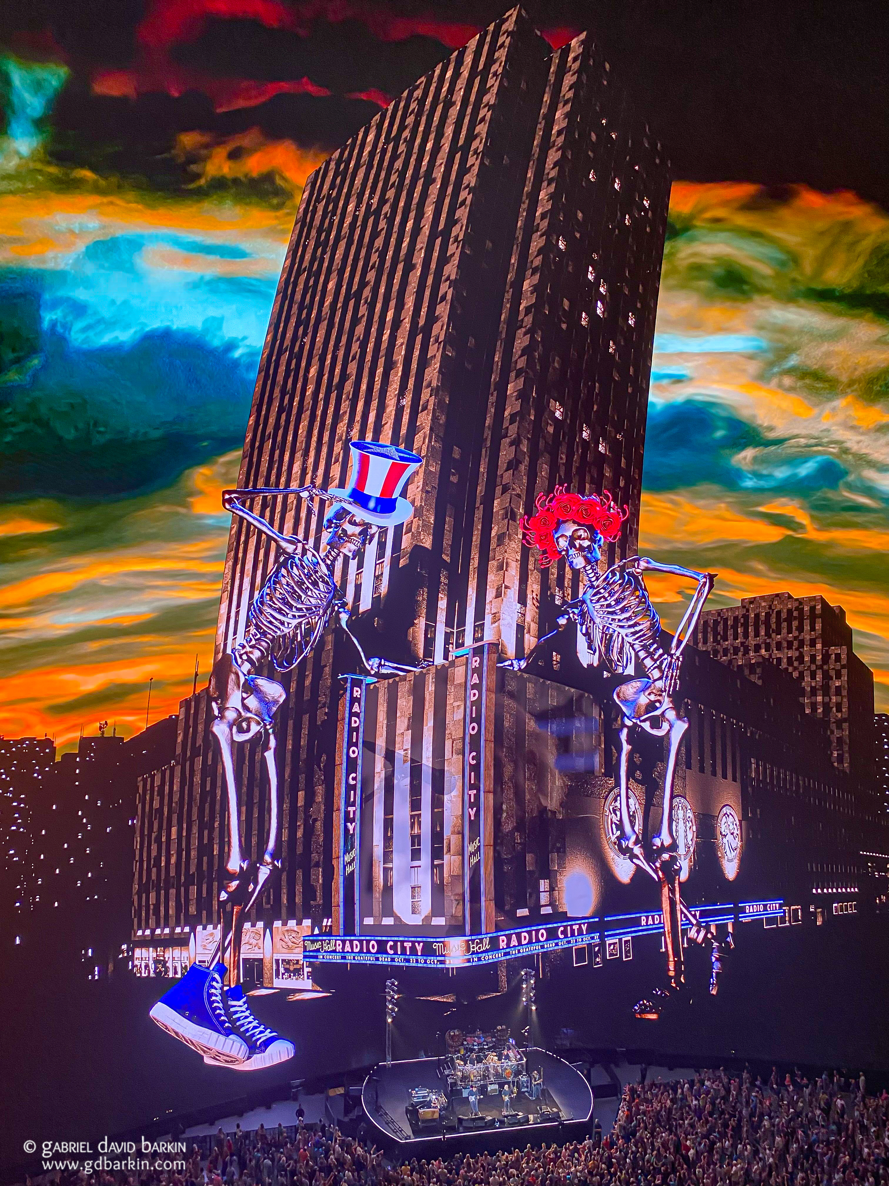Dead & Company | Radio City Music Hall backdrop