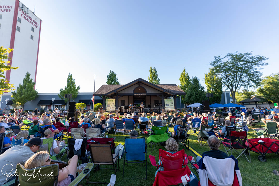 Frankfort Bluegrass Festival Main Stage | Photo by Patrick Marsh Swamp