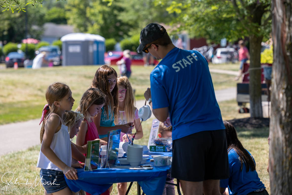 Frankfort Bluegrass Festival Volunteers - the heart of the community! | Photo by Patrick Marsh Swamp