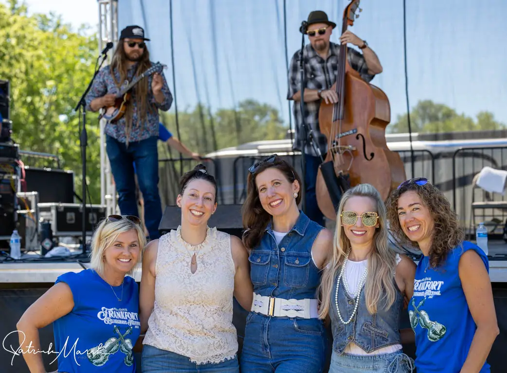 FBF Volunteers and Fox Crossing String Band | Photo by Patrick Marsh Swamp