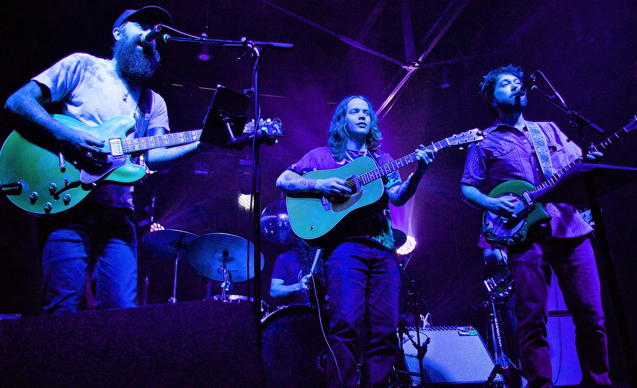 Ross James, Billy Strings and Andy Thorn