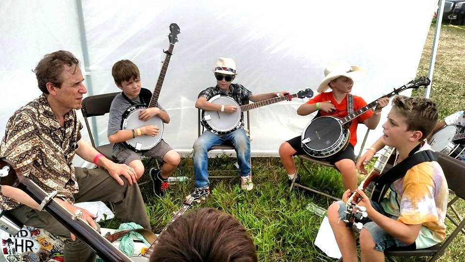 Grey Fox Bluegrass academy for kids | photo by Gary Gorczyca