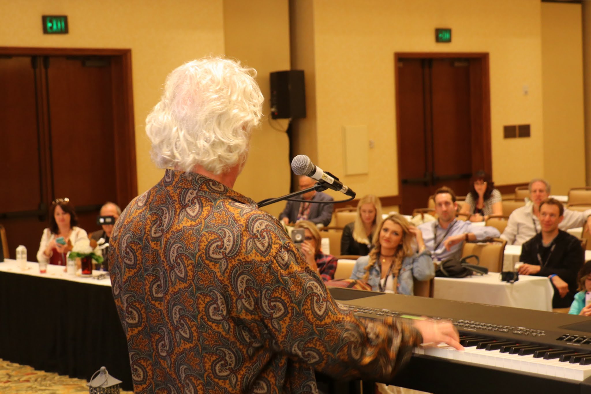 Chuck Leavell and some select media @ Fest Forums