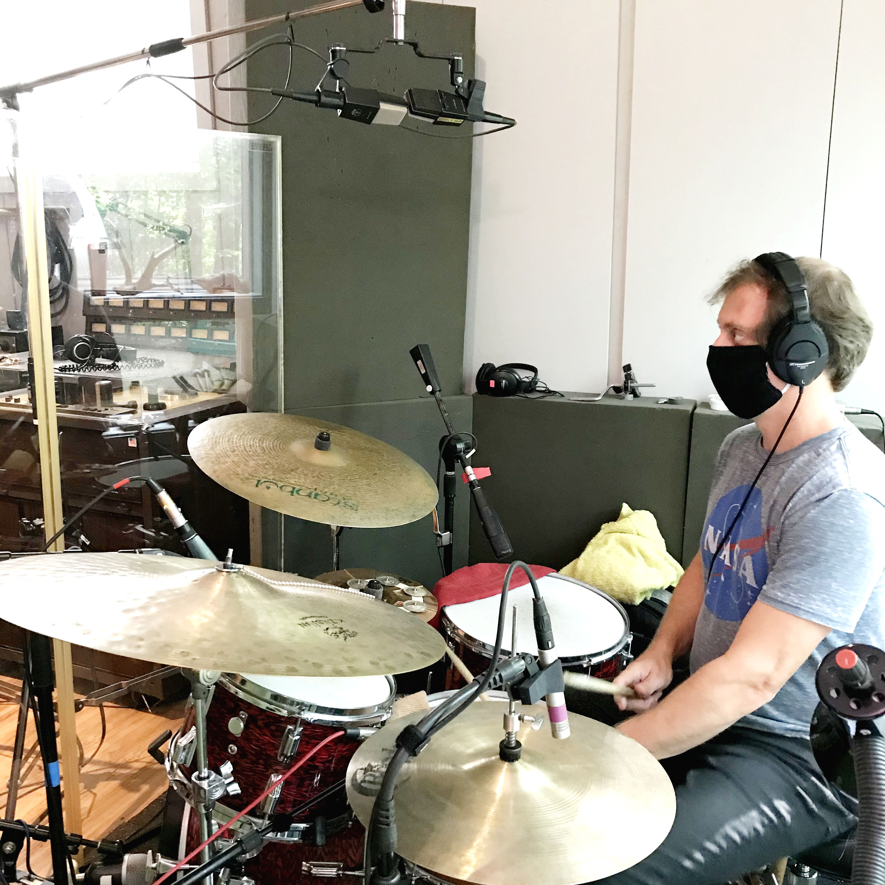 Mark Raudabaugh on drums | photo by Daniel Rice