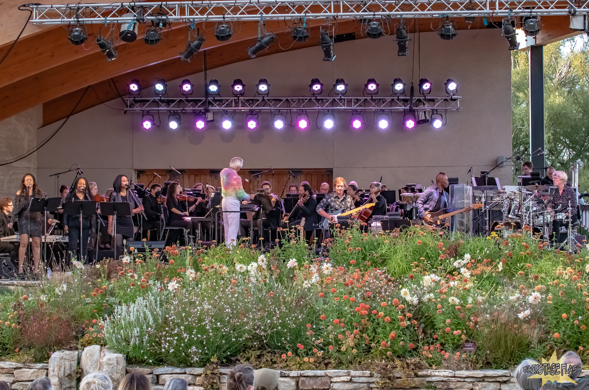 Stewart Copeland with his band and the Fort Collins Symphony Orchestra