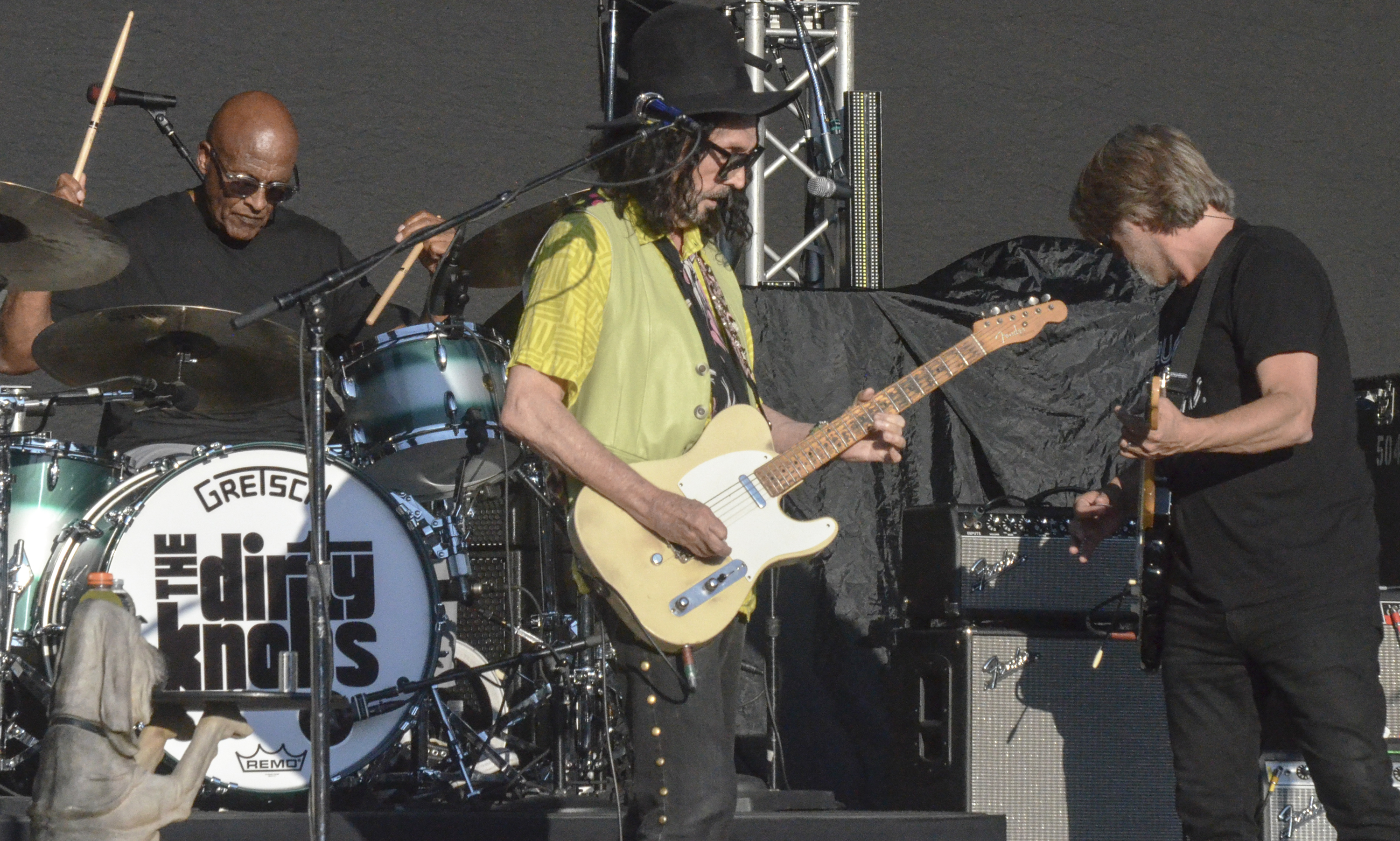 Steve Ferrone, Mike Campbell & Chris Holt of The Dirty Knobs