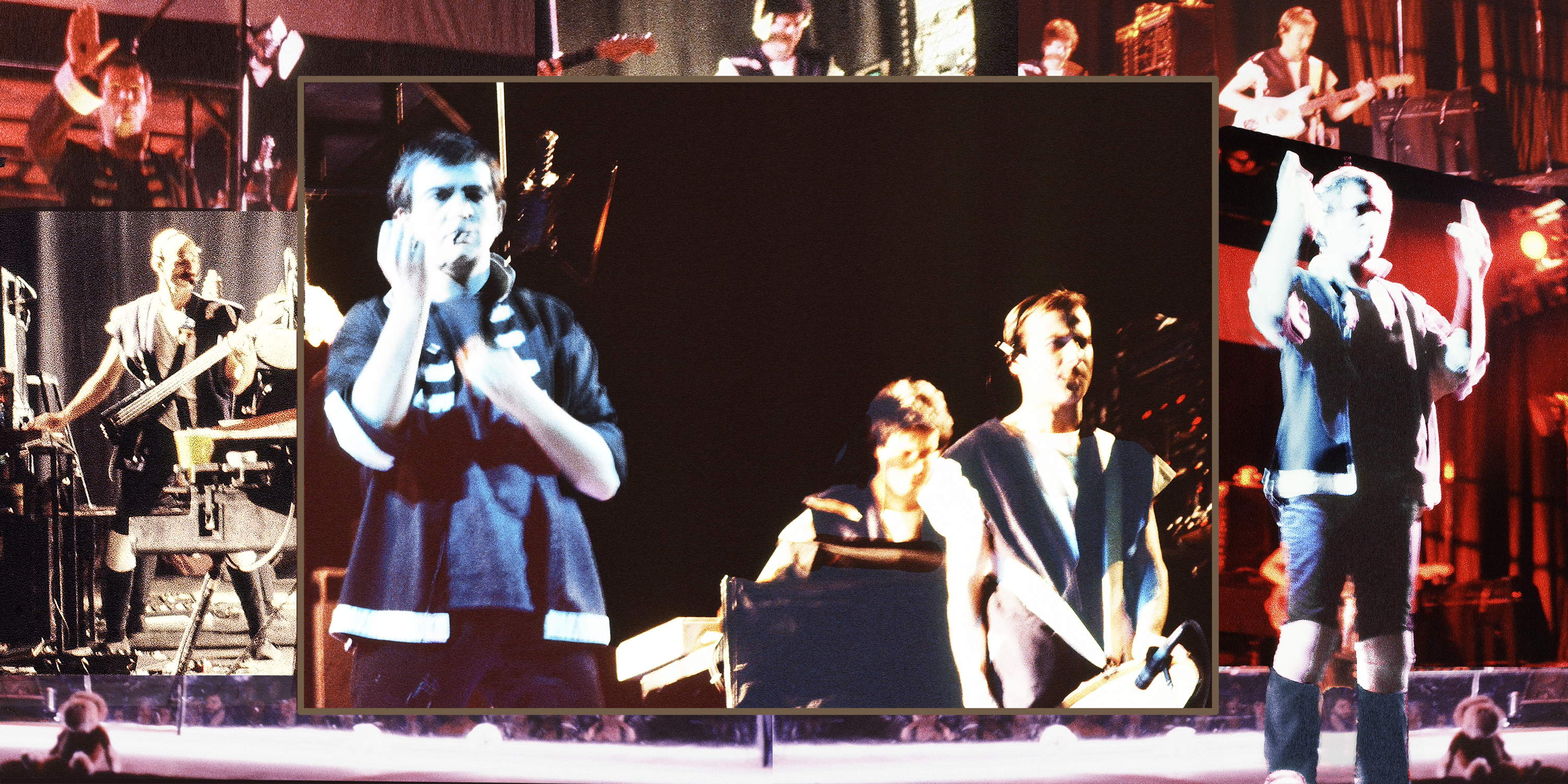 Peter Gabriel "Playing Live" in North America, in 1982 | Photos: Sam A. Marshall