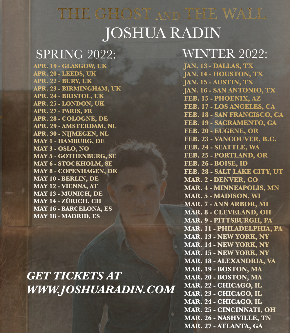 2022 tour dates