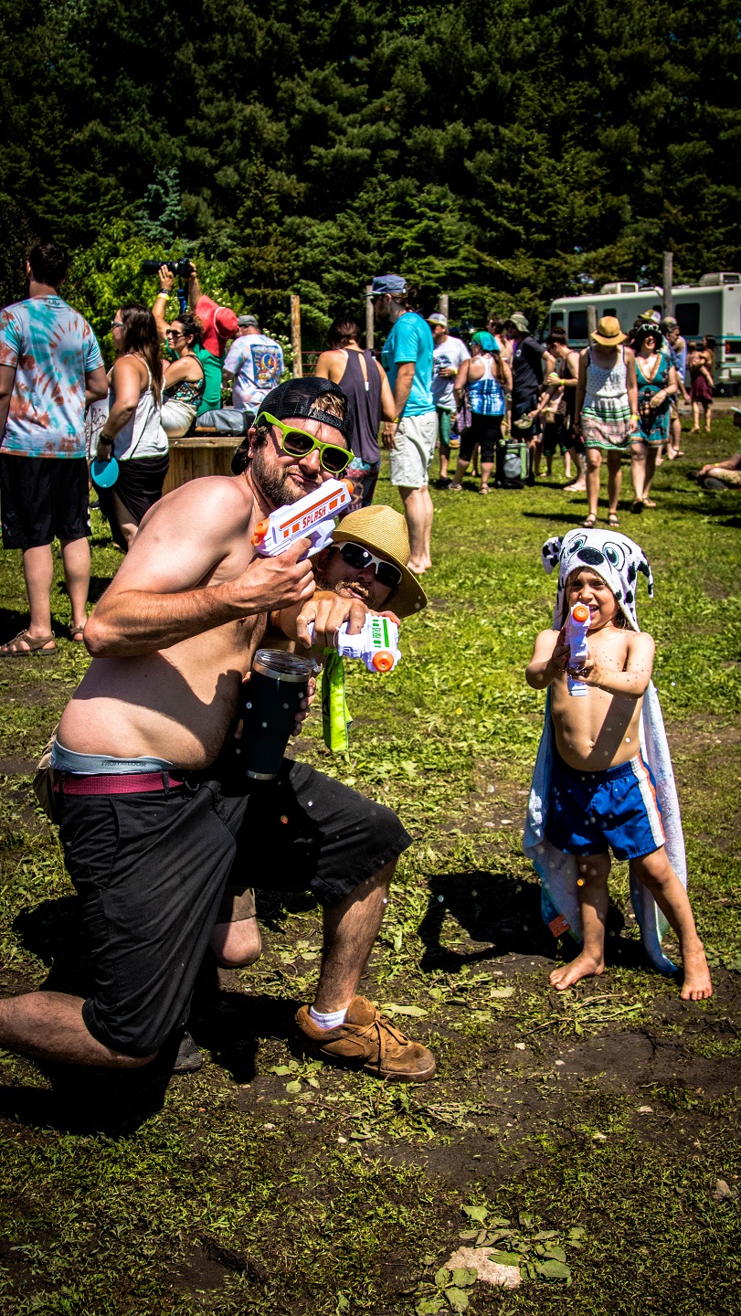 lots of water gun fights @ Harmony Park