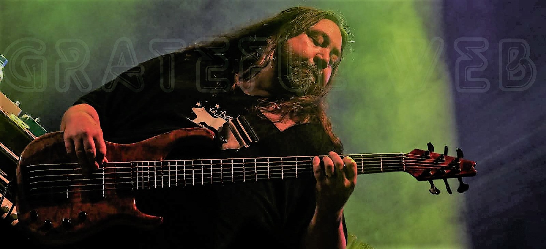 Dave Schools of Widespread Panic | Lockn' Fest 8/18 | Photo Credited to: L. Paul Mann