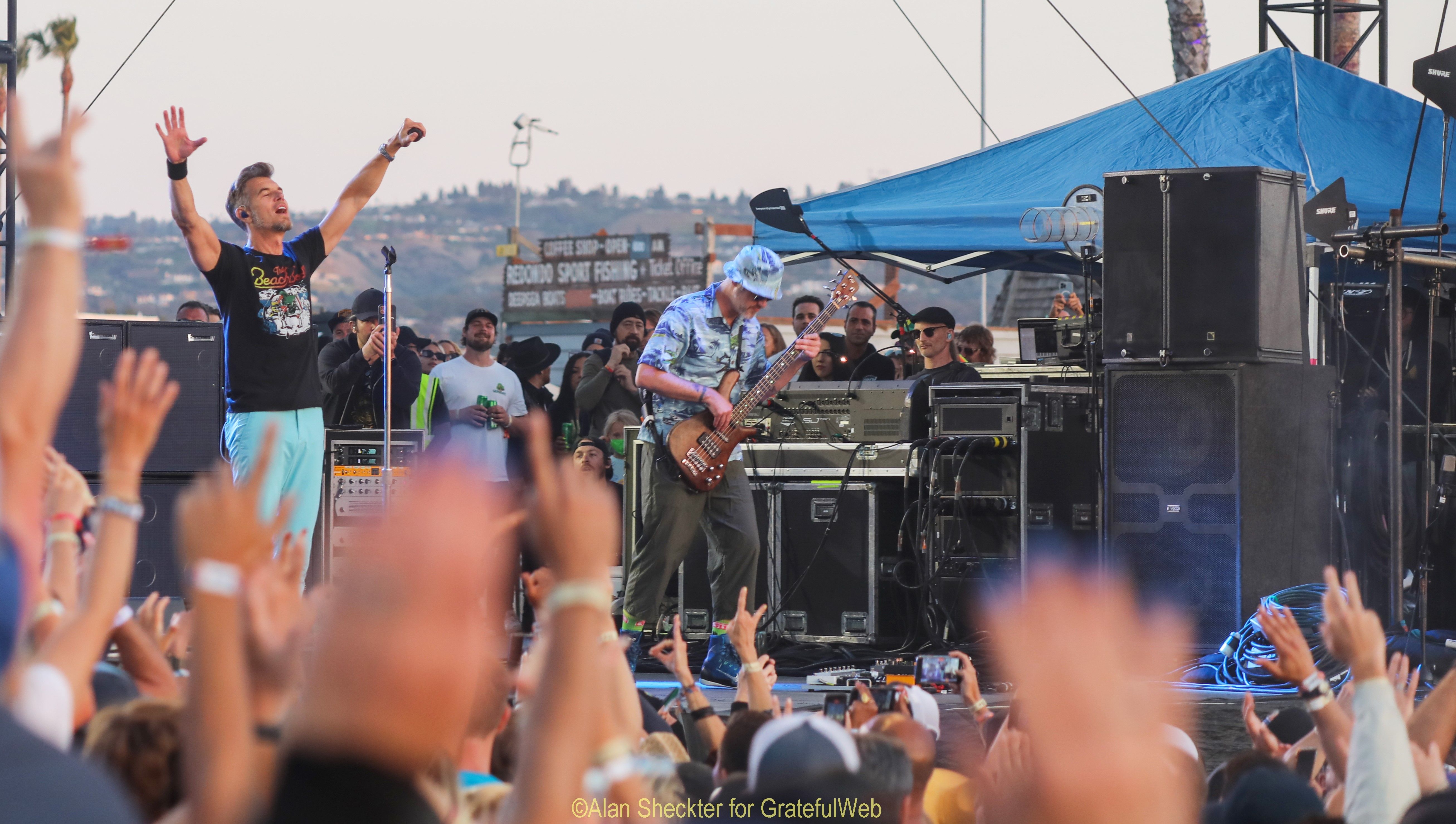 311’s Nick Hexum (left) and “P-Nut” Wills | Beachlife Festival