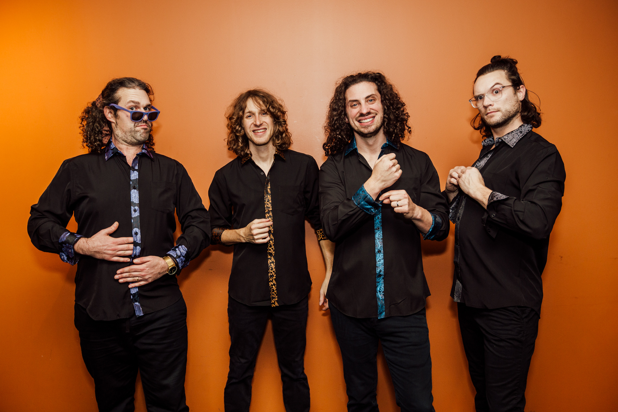 Pigeons Playing Ping Pong (L-R): Ben (bass, vocals), Jeremy Schon (lead guitar, vocals), “Scrambled Greg” Ormont (lead vocals, rhythm guitar), Alex “Gator” Petropulos (drums, vocals). Photo: Gabriela Barbieri