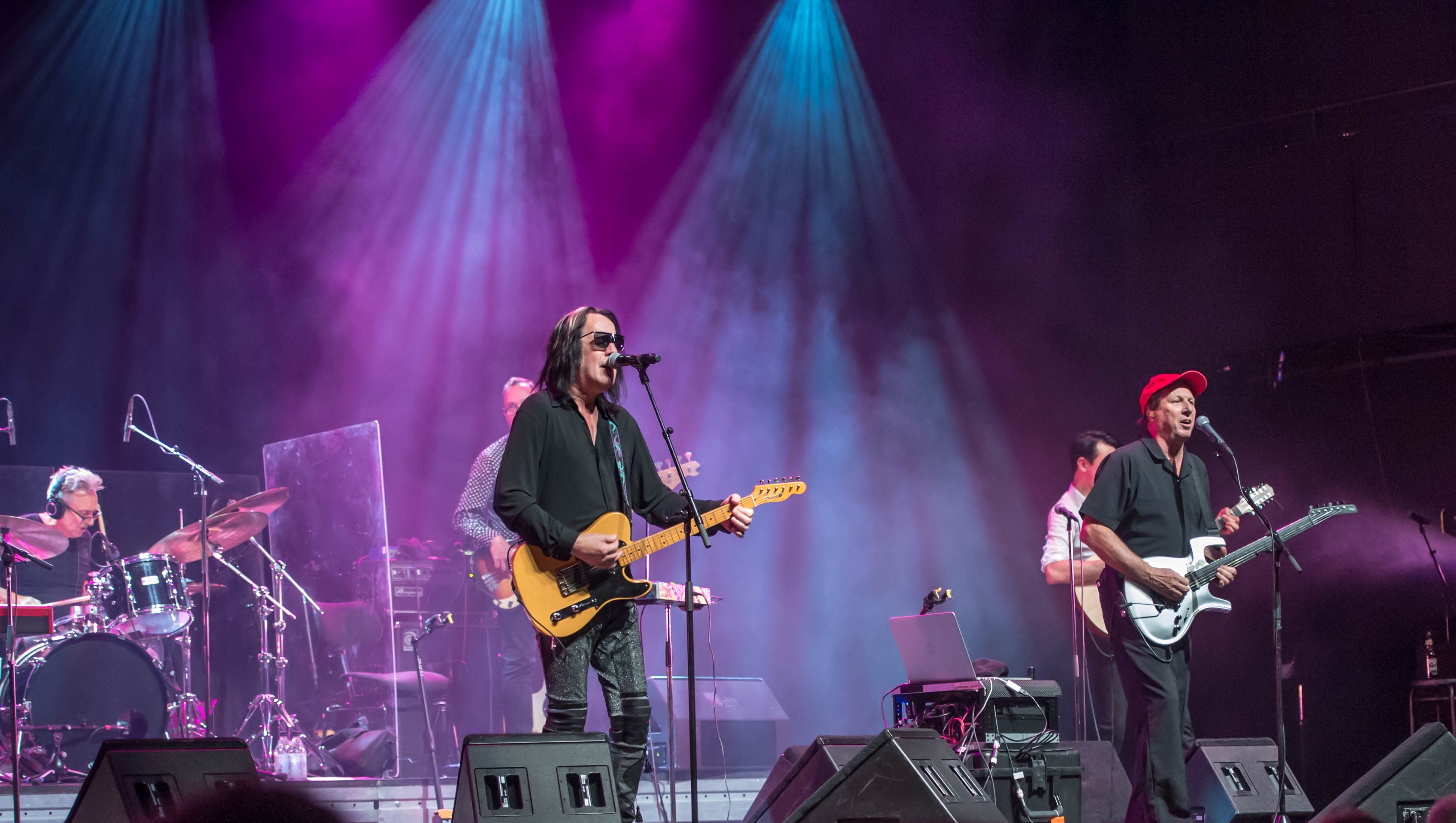 Todd Rundgren and Adrian Belew