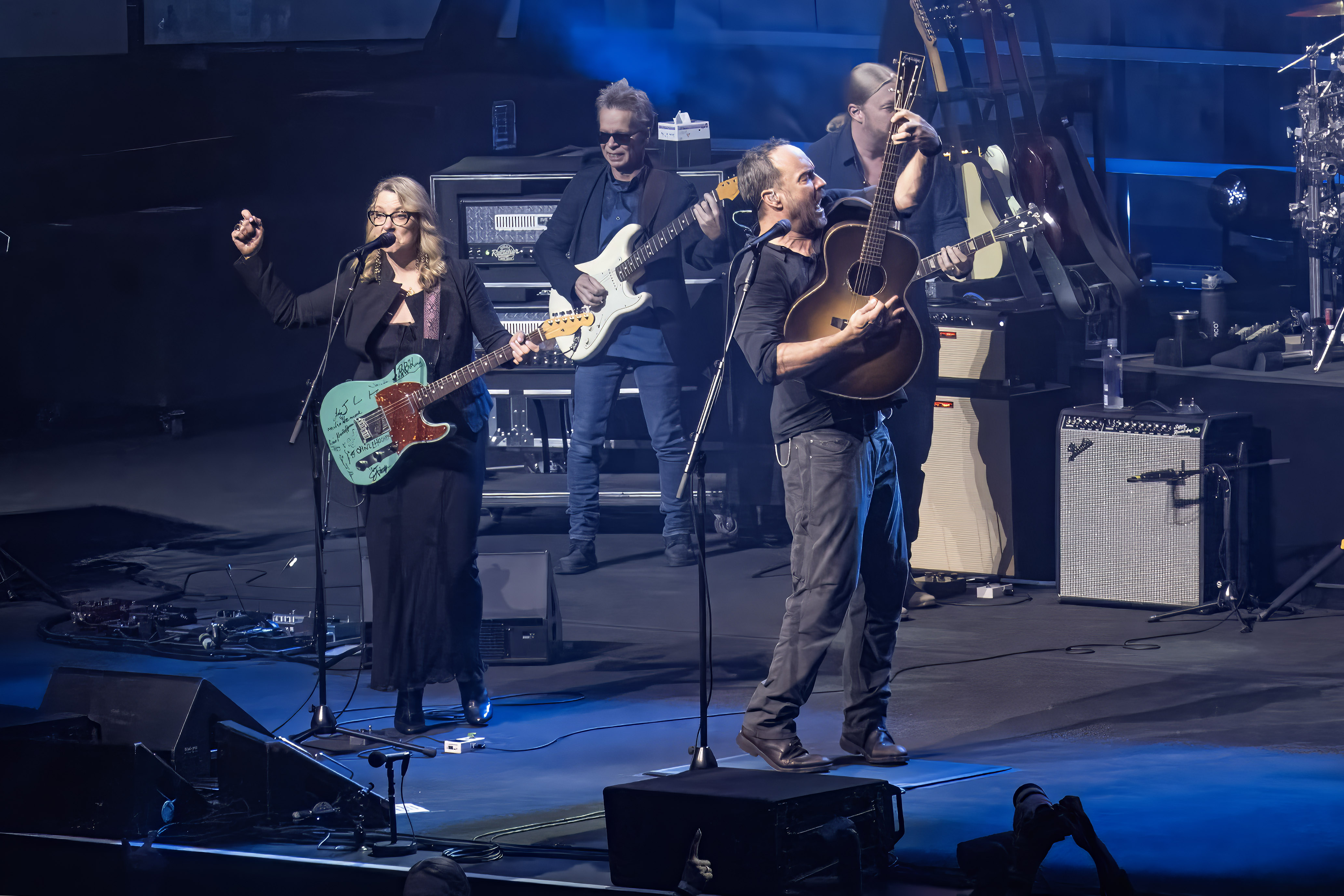 Susan Tedeschi & Derek Trucks joined Dave Matthews on stage 