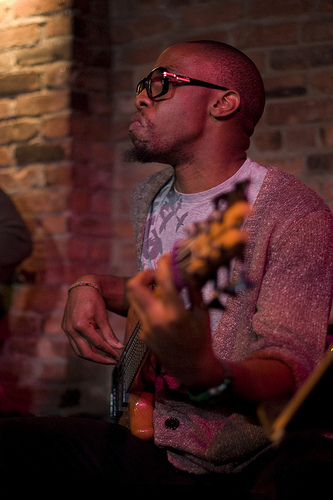 Bassist Andre Cleghorn