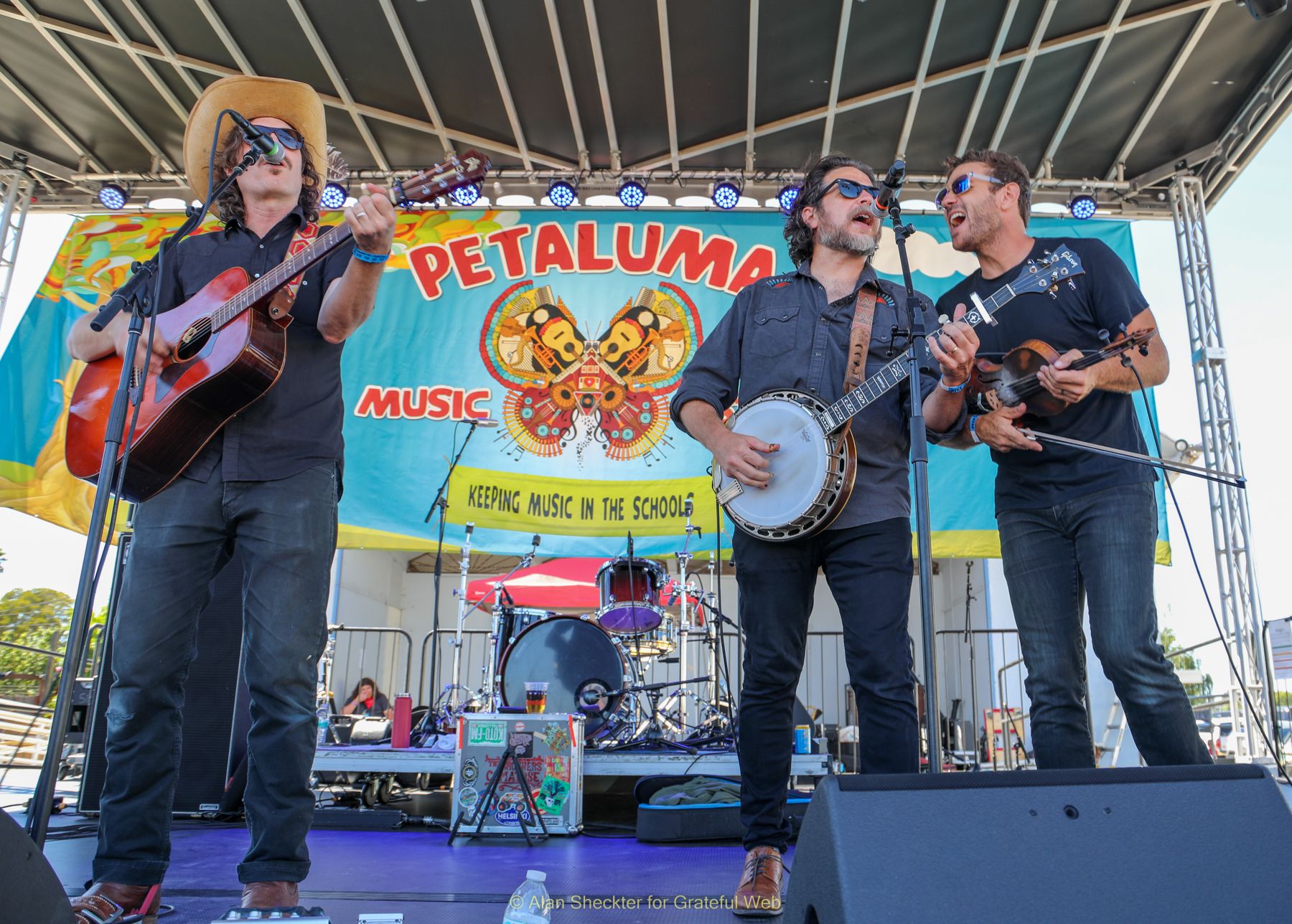 Ben Morrison, Alex Morrison, Phil Brezina | Petaluma Music Festival