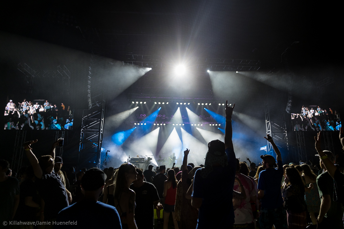 Fans enjoy the Disco Biscuits | Westville Music Bowl