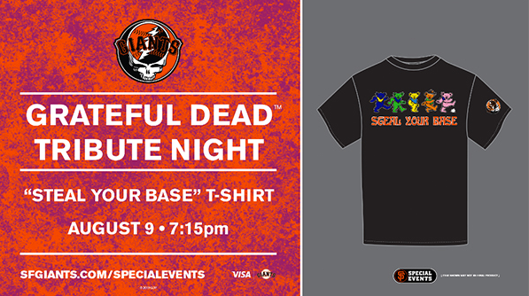 Grateful Dead day @ Oracle Park | 8/9/19