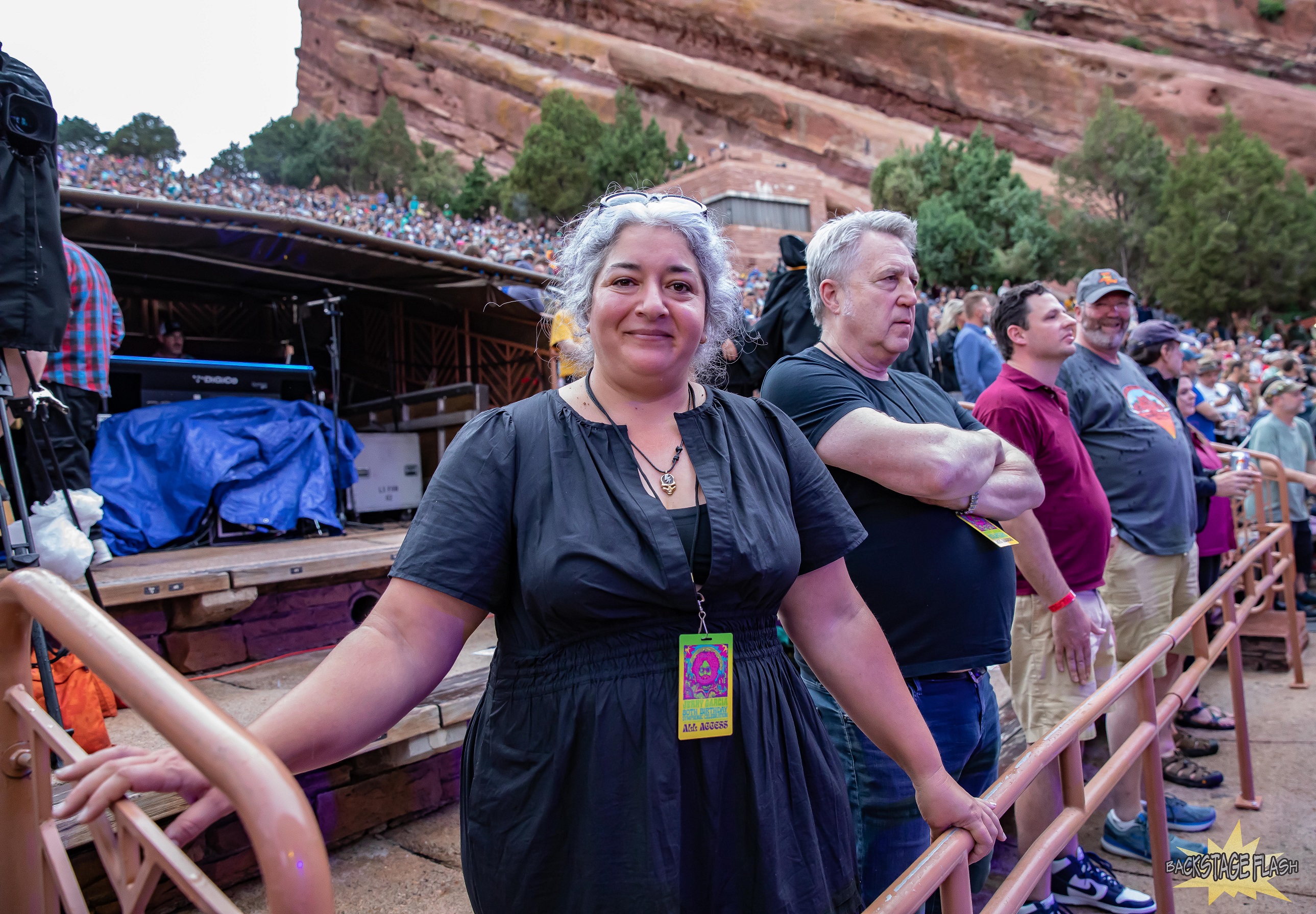 Trixie Garcia at Red Rocks Amphitheatre in celebration of her dad