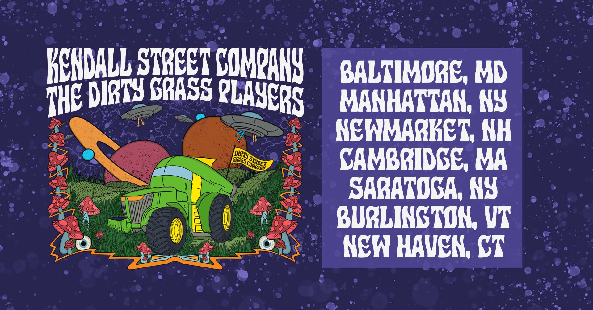 Kendall Street Company & The Dirty Grass Players | Winter Tour 2021