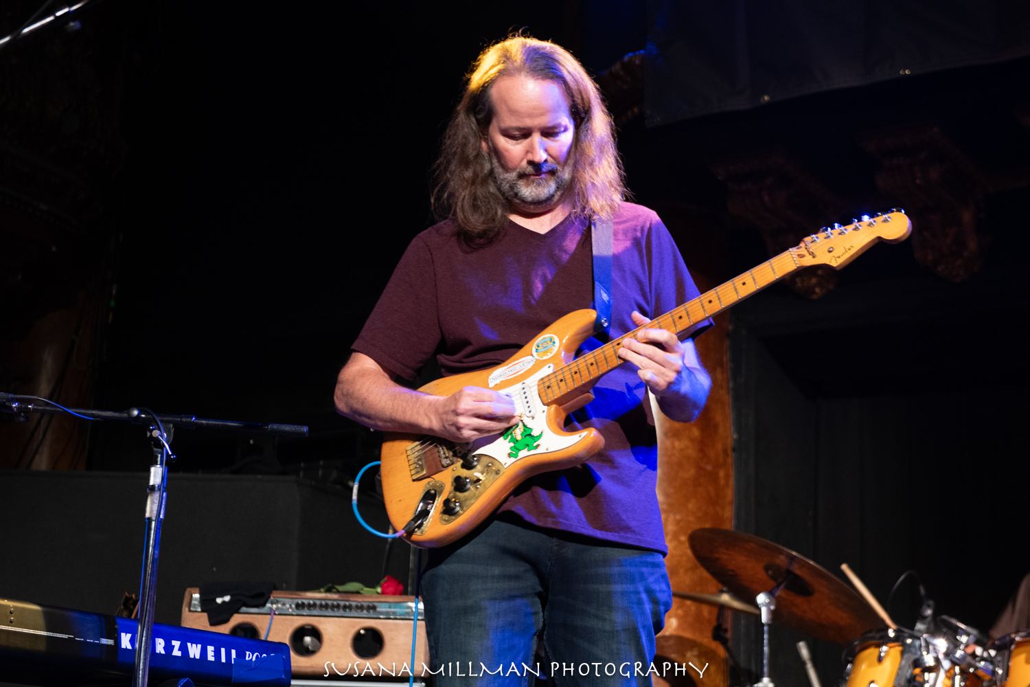 Stu Allen with "Alligator" | photo by Susana Millman