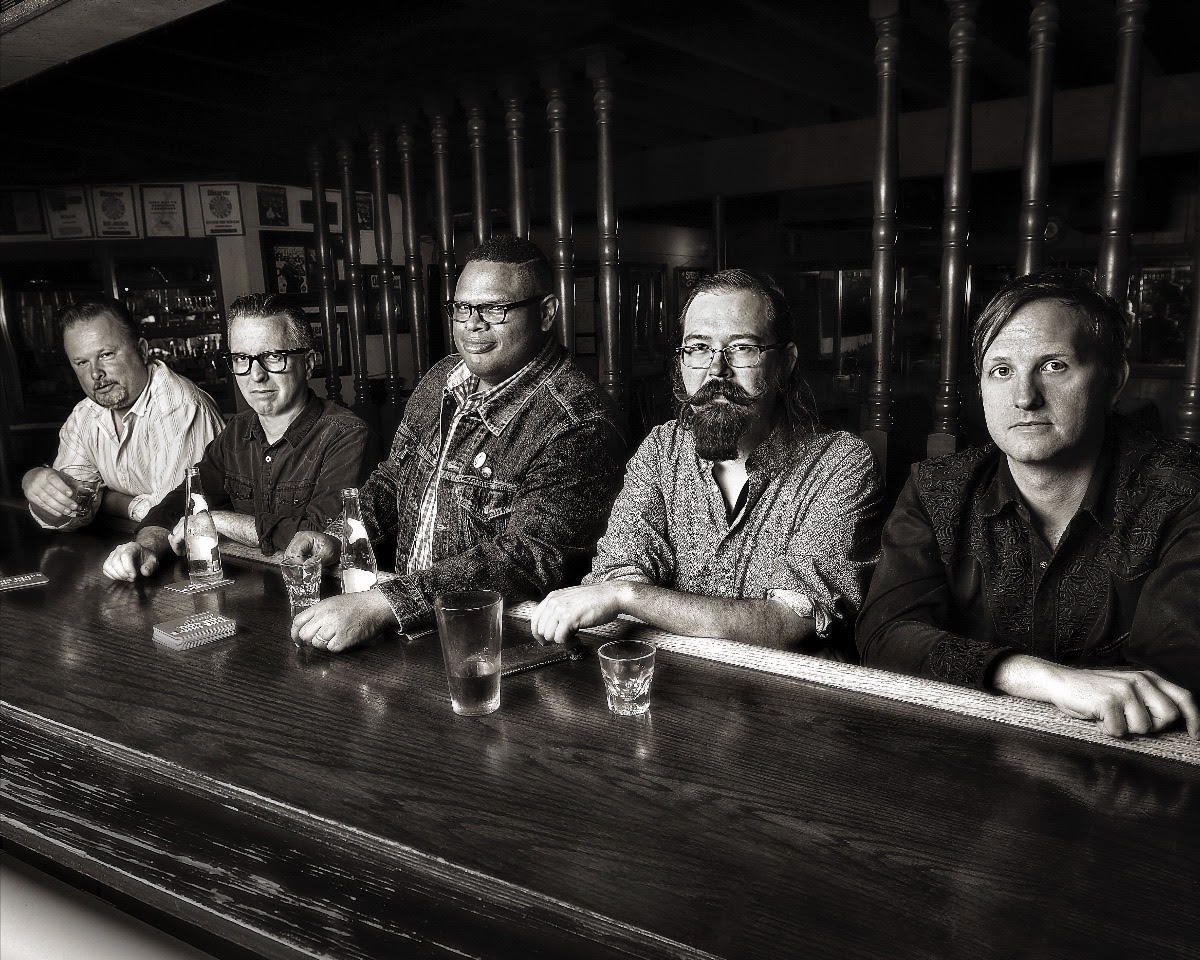 L-R: Chris Evetts, Robert Anderson, J. Isaiah Evans, Tim Cooper & John Pedigo  - photo Credit: Casey Kinney