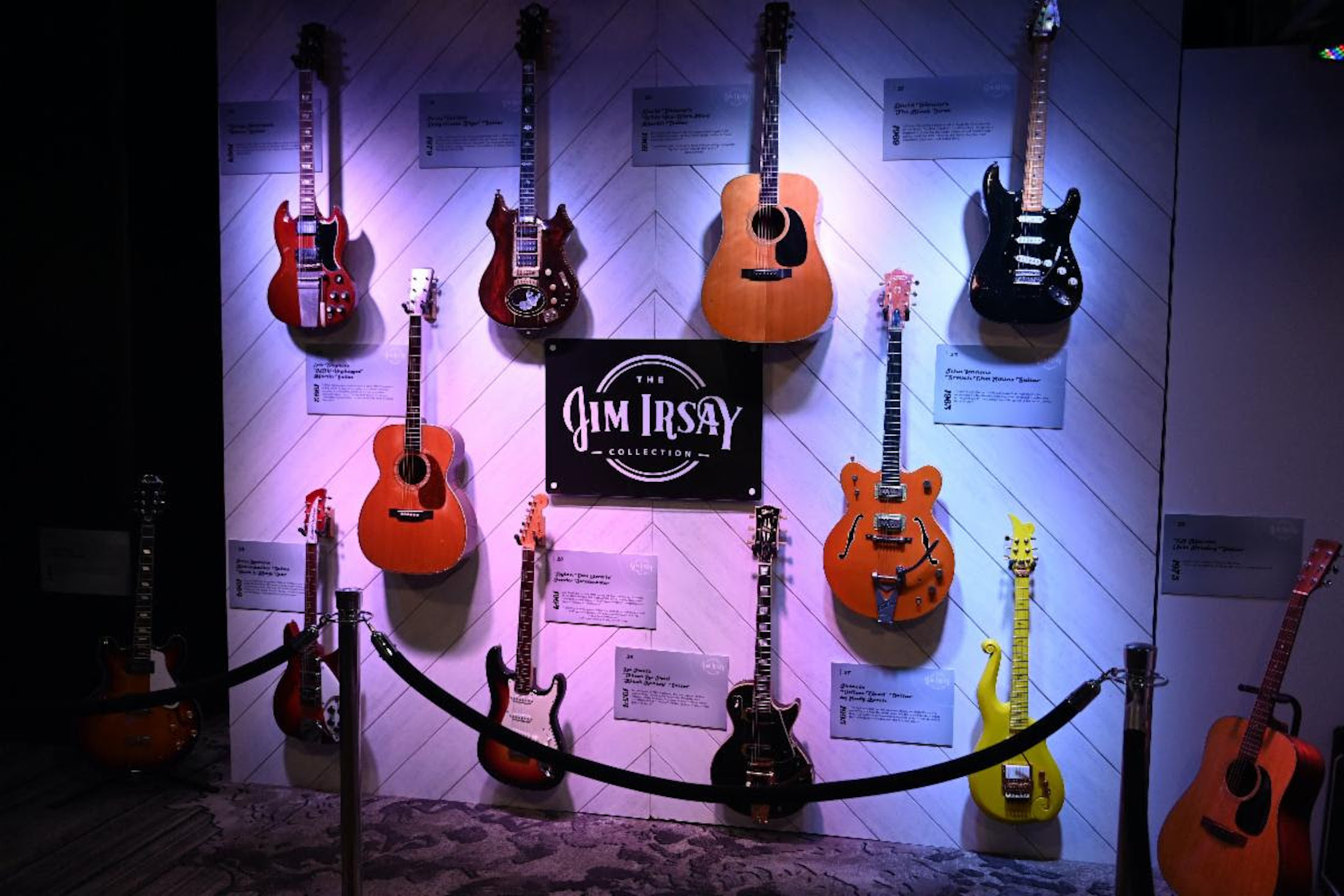 Jim Irsay Collection of Guitars