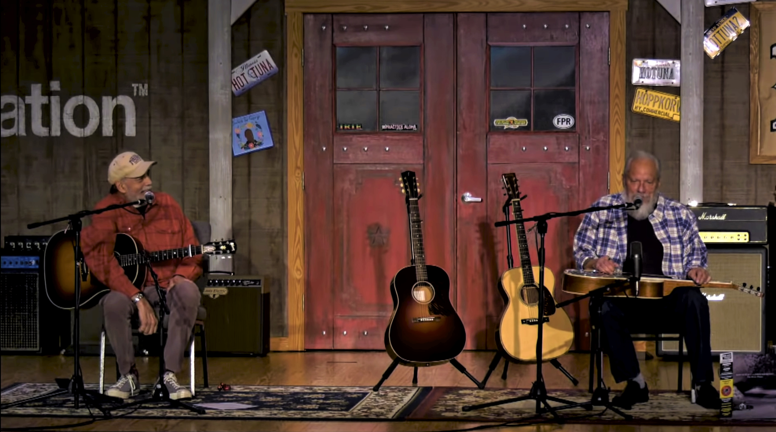 John Hurlbut and Jorma Kaukonen | Fur Peace Ranch