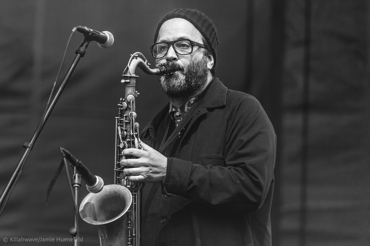 Stuart Bogie sitting in with Joe Russo's Almost Dead