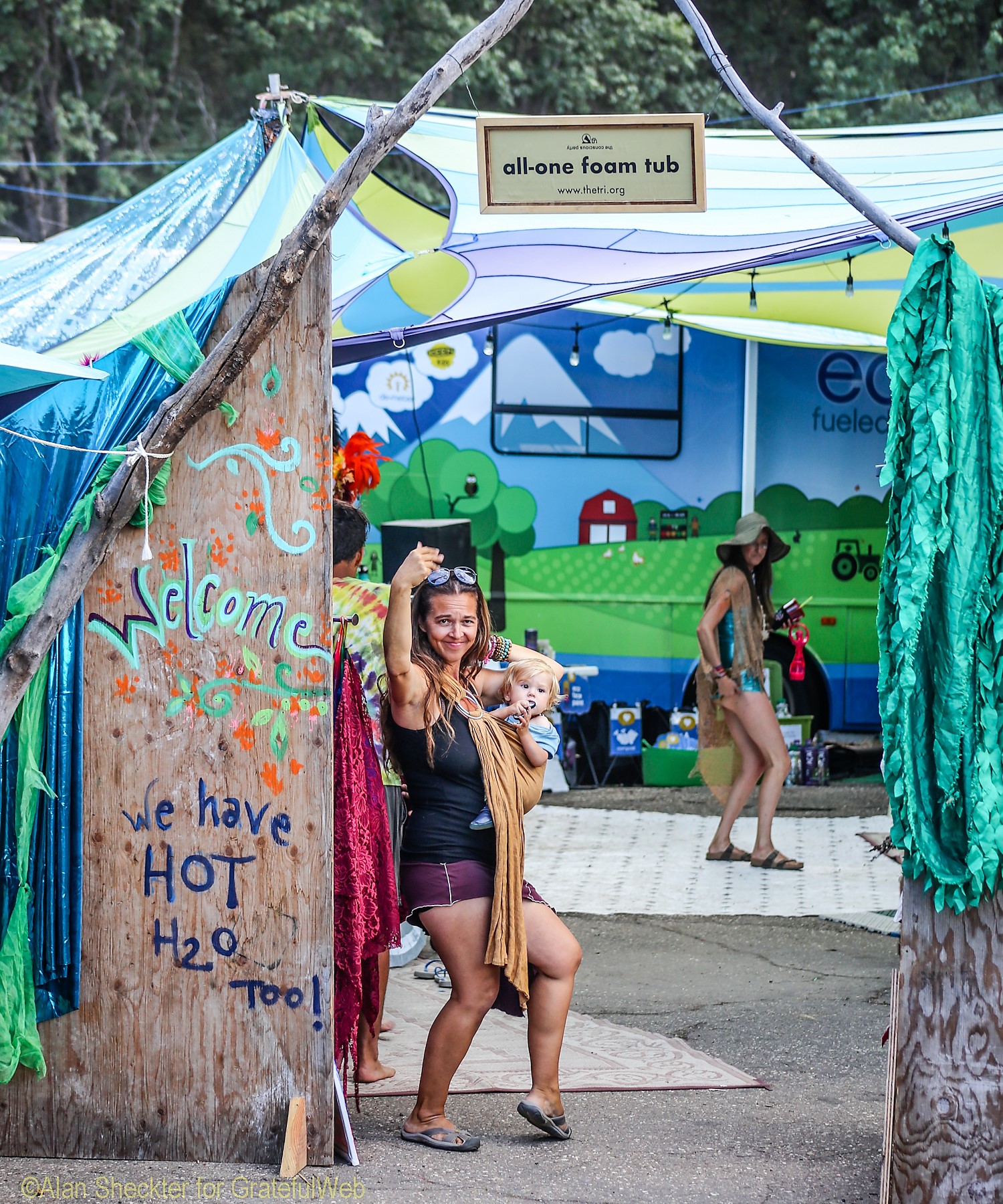 Magic foam baths @ High Sierra