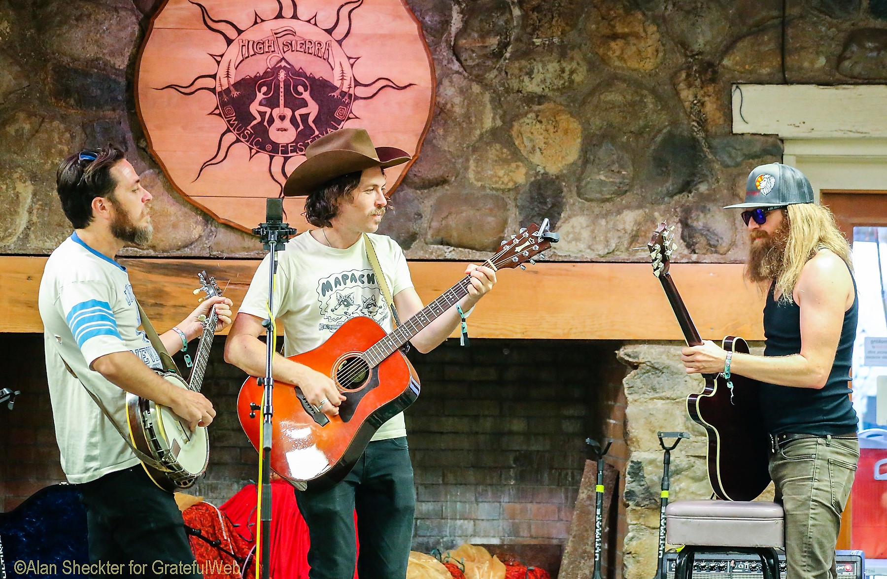 Ben and Alex Morrison with Scott Pemberton | High Sierra Music Festival