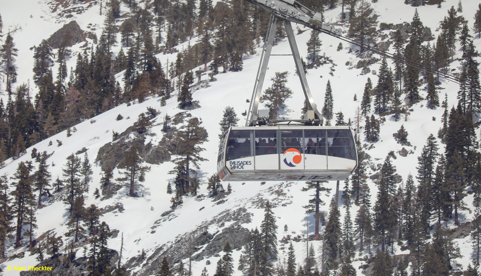 Palisades Tahoe aerial tram