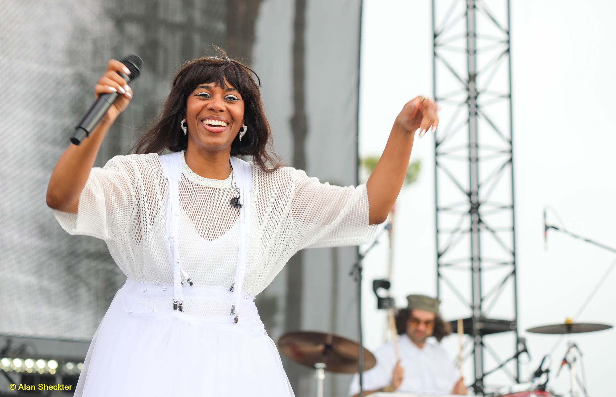 Santi White, aka Santigold, on Saturday