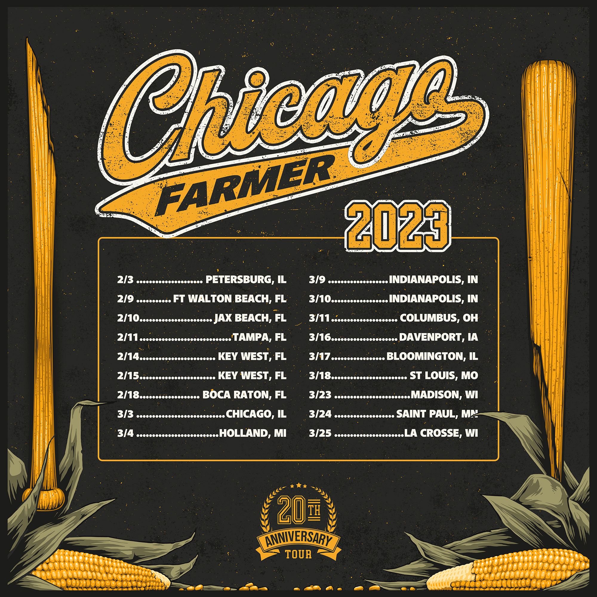 20 Years of Chicago Farmer Spring Tour