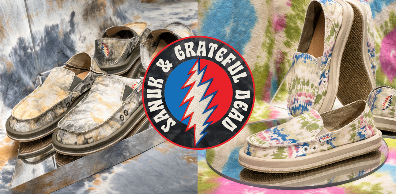 Brand New SANUK & GRATEFUL DEAD™ Collection Debuts