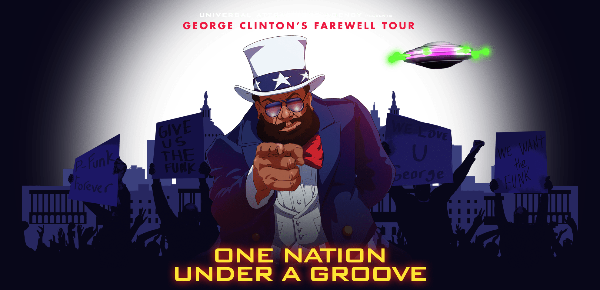 George Clinton's One Nation Under a Groove Tour  