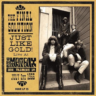 THE FINAL SOLUTION  JUST LIKE GOLD: LIVE AT THE MATRIX (High Moon Records)  Release Date: May 9, 2025