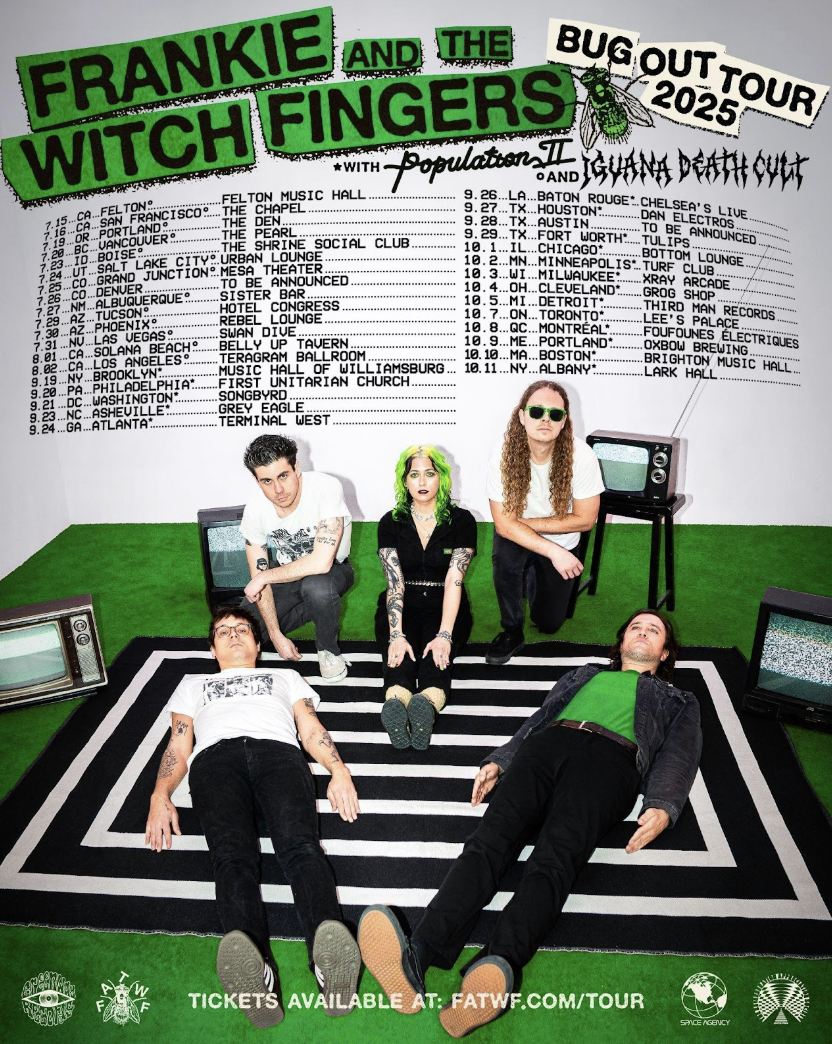 RANKIE AND THE WITCH FINGERS  ON TOUR 2025