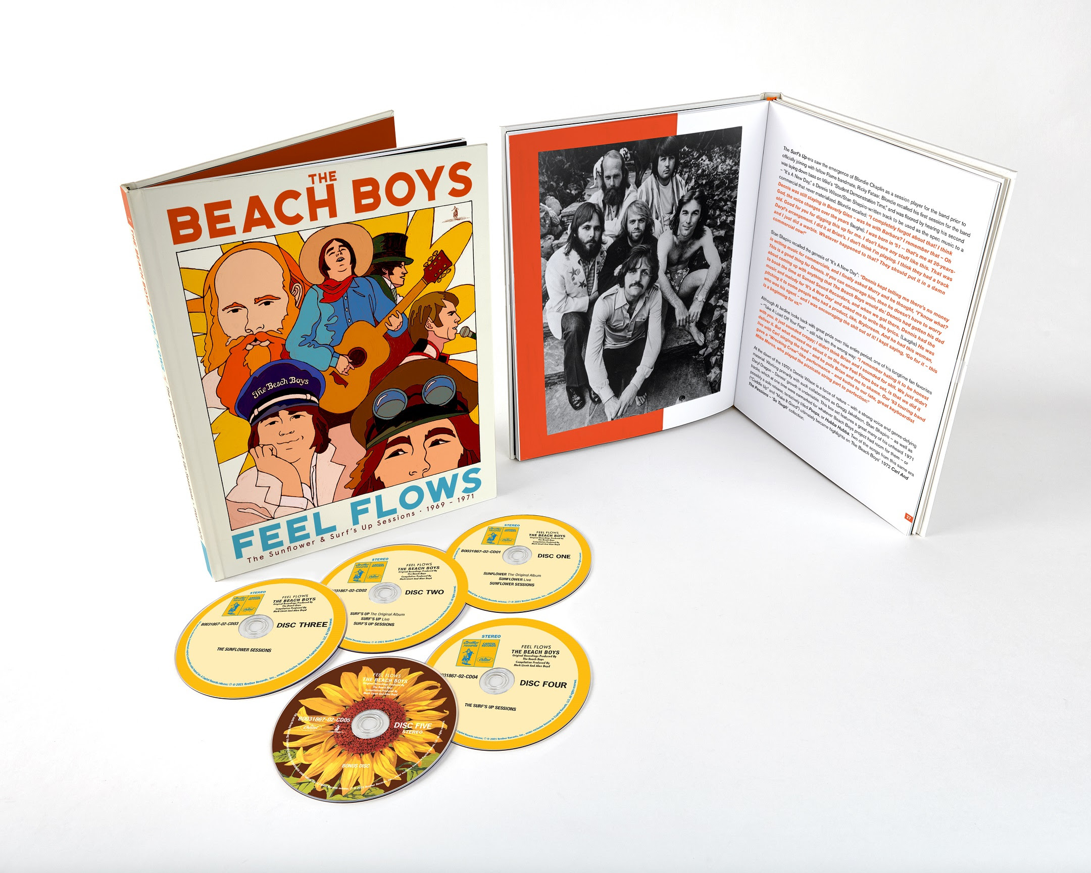 FEEL FLOWS – THE SUNFLOWER AND SURF’S UP SESSIONS 1969-1971